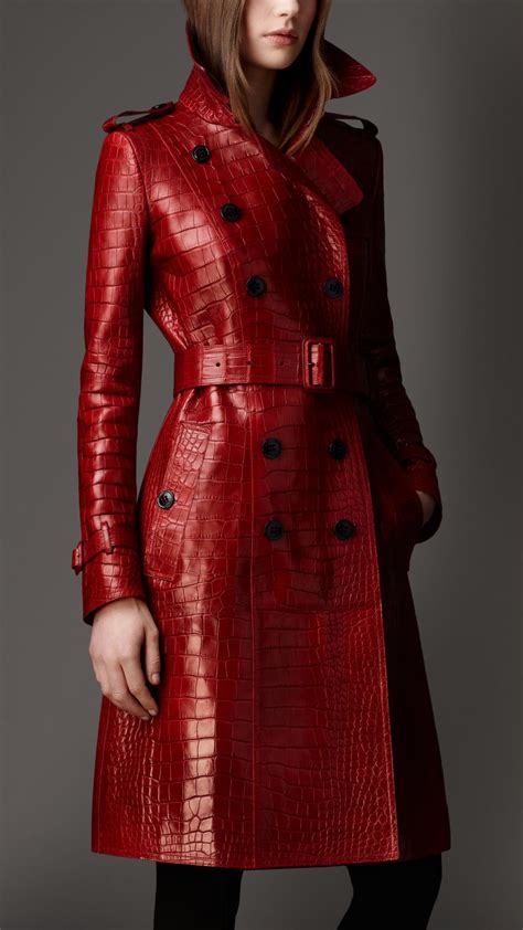 burberry leather and fur coat|Burberry trench coat women long.